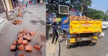 സംഘി ആഹ്വാനം? ലൈഫ് മിഷന് ഉപയോഗിക്കാതിരിക്കാന്‍ പൊങ്കാല ഇഷ്ടികകള്‍ പൊട്ടിച്ച നിലയില്‍; വിവാദം