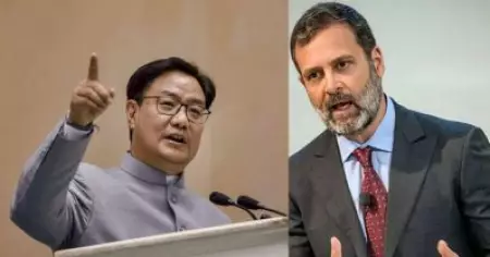 വിദേശികള്‍ക്ക് ഇയാള്‍ പപ്പുവാണെന്ന് അറിയില്ല; ഇന്ത്യയെ കീറിമുറിക്കാന്‍ ജനങ്ങളെ ഇളക്കിവിടുകയാണ്: രാഹുലിനെ അധിക്ഷേപിച്ച് കിരണ്‍ റിജിജു
