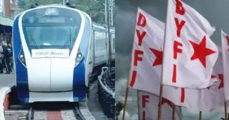 വന്ദേഭാരത്; ബി.ജെ.പി നടത്തുന്നത് രാഷ്ട്രീയ മുതലെടുപ്പ്; കേരളത്തിന്റെ റെയില്‍വെ ദുരിതത്തിന് പരിഹാരം കെ-റെയില്‍: ഡി.വൈ.എഫ്.ഐ