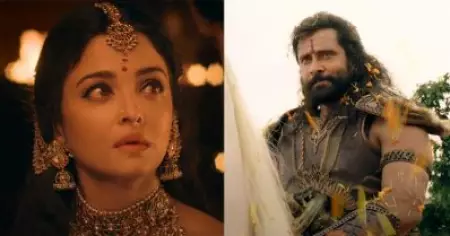 പൊന്നിയിന്‍ സെല്‍വനിലെ ഏറ്റവും മനോഹര രംഗങ്ങള്‍; ചിന്നഞ്ചിരു നിലവേ വീഡിയോ