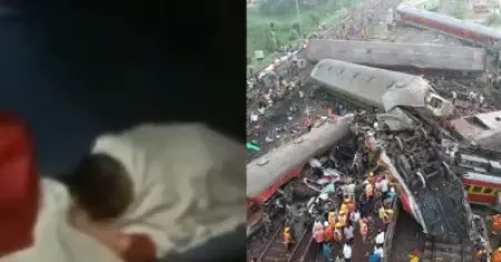 അപകടത്തിന് തൊട്ടുമുമ്പുള്ള കൊറോമണ്ഡല്‍ എക്‌സപ്രസിലെ അവസാന നിമിഷങ്ങള്‍; വീഡിയോ