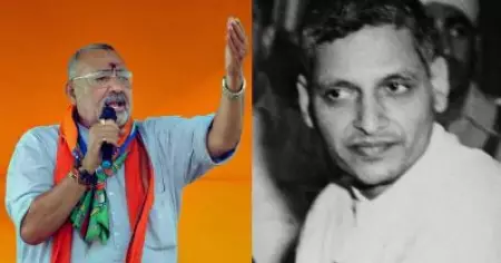 'ഗോഡ്‌സെ ഇന്ത്യയുടെ സല്‍പ്പുത്രനെങ്കില്‍, വീരപ്പനും ദാവൂദ് ഇബ്രാഹിമും മല്യയും അങ്ങനെ തന്നെ; കേന്ദ്രമന്ത്രിക്കെതിരെ പ്രതിപക്ഷ വിമര്‍ശനം