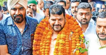 ഗുസ്തി ഫെഡറേഷന്‍ ഓഫീസ് വീണ്ടും ബ്രിജ് ഭൂഷണിന്റെ വസതിയിലേക്ക് മാറ്റി; റിപ്പോര്‍ട്ട്