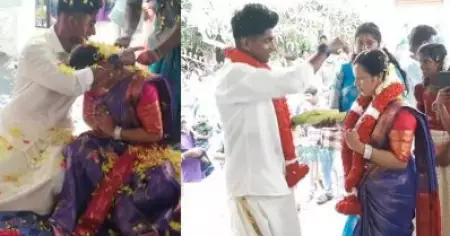 വിവാദങ്ങളൊഴിഞ്ഞു; ആല്‍ഫിയ- അഖില്‍ വിവാഹം കഴിഞ്ഞു