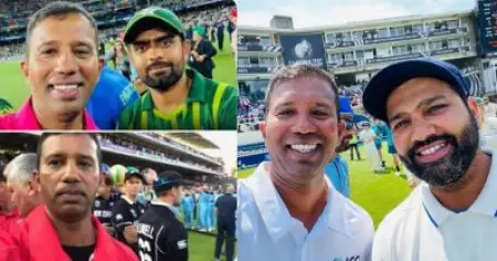 ഫൈനലില്‍ തോറ്റ ക്യാപ്റ്റന്‍മാര്‍ എന്നും ഇങ്ങേരുടെ പ്രിയപ്പെട്ടവരായിരുന്നു; പതിവ് തെറ്റിക്കാതെ കുമാര്‍ ധര്‍മസേന; ഇത് വല്ല നേര്‍ച്ചയുമാണോ എന്ന് സോഷ്യല്‍ മീഡിയ
