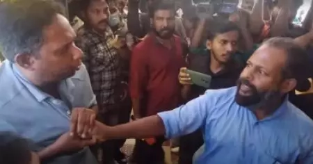 സിനിമ തീരുന്നതിന് മുമ്പ് റിവ്യൂ; സന്തോഷ് വര്‍ക്കിക്ക് നേരെ തിയേറ്ററില്‍ ആക്രമണം