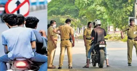 മൂന്ന് പേരുമായി കുട്ടി സ്‌കൂട്ടര്‍ ഓടിച്ചു; മാതാവിന് 25,000 പിഴ ചുമത്തി കോടതി