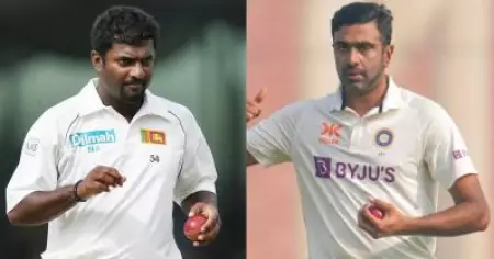 ഒന്നാം സ്ഥാനത്ത് അശ്വിനൊപ്പം മുരളീധരനും തുടരും; ഇതിഹാസത്തെ മറികടക്കാതെ തോളോട് തോള്‍ ചേര്‍ന്ന് പടിയിറക്കം