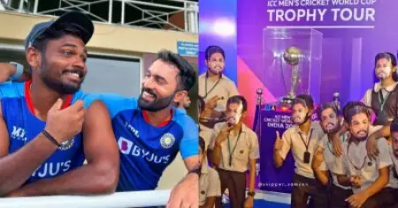 ഇത് പോരെങ്കില്‍ വെറെ എന്താണ് വേണ്ടത്; സഞ്ജൂൂൂൂ.... എന്താടാ ഇത് 🤔🤔🤔 ; ചോദ്യവുമായി ഡി.കെ