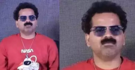 'ഒറ്റ പ്രസ് മീറ്റുകൊണ്ട് കൊത്തയുടെ ഹൈപ്പ് കടത്തിവെട്ടിയല്ലോ'; വൈറലായി വിനയ് ഫോര്‍ട്ടിന്റെ ലുക്ക്