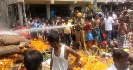 ബംഗാളിലെ അനധികൃത പടക്ക നിര്‍മാണശാലയില്‍ സ്‌ഫോടനം; എട്ട് പേര്‍ മരിച്ചു