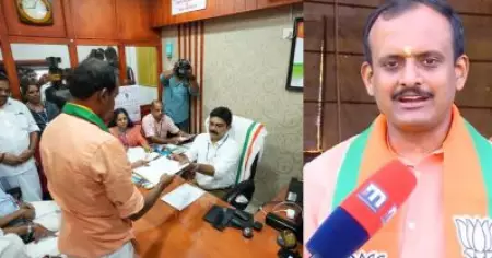 'ഗണപതി കൂടെയുണ്ടാകും, പത്രികാസമര്‍പ്പണത്തിന് മുമ്പ് മള്ളിയൂര്‍ ഗണപതി ക്ഷേത്രത്തില്‍ പ്രാര്‍ത്ഥിച്ചു'