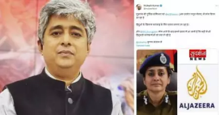 'ഹരിയാനയില്‍ ഹിന്ദുക്കളുടെ അറസ്റ്റിനായി അല്‍ജസീറ ഇടപെടുന്നു'; പ്രകോപന ട്വീറ്റ്, സുദര്‍ശന്‍ ന്യൂസ് എഡിറ്റര്‍ അറസ്റ്റില്‍
