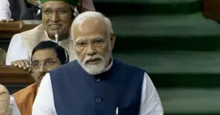 അവിശ്വാസ പ്രമേയം നമുക്ക് ലഭിച്ച ഭാഗ്യമാണ്; പ്രതിപക്ഷത്തിന് നന്ദി: നരേന്ദ്ര മോദി