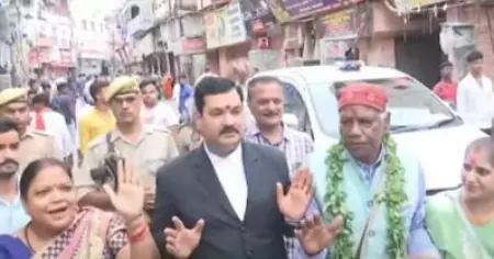 കനത്ത പൊലീസ് വലയം; ഗ്യാന്‍വാപി മസ്ജിദില്‍ സര്‍വേ നടപടികള്‍ ആരംഭിച്ചു