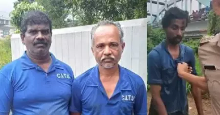 ആലുവയില്‍ പെണ്‍കുട്ടിയെ പീഡിപ്പിച്ച പ്രതിയെ പുഴയില്‍ ചാടി പിടികൂടിയത് ചുമട്ട് തൊഴിലാളികള്‍
