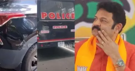 ബി.ജെ.പിയുടെ കൊടി കാറില്‍ കണ്ടിട്ടുള്ള അസഹിഷ്ണുതയാണ് പൊലീസിന്; പന്തളത്തെ അപകടത്തില്‍ കൃഷ്ണകുമാര്‍