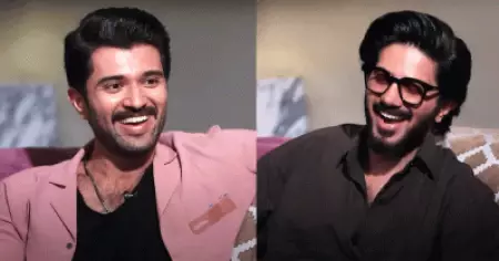 'കിങ് ഓഫ് കൊത്ത ലൈഗര്‍ പോലെയാവാതിരിക്കട്ടെ, സീതാരാമം പോലെ ഖുഷി ഹിറ്റാവട്ടെ'; ചര്‍ച്ചയായി പഴയ സംഭാഷണം
