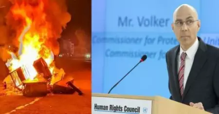 ന്യൂനപക്ഷങ്ങളുടെ അവകാശങ്ങൾ സംരക്ഷിക്കാൻ ഇരട്ടി ശ്രമം വേണം; മണിപ്പൂർ, നൂഹ് കലാപങ്ങളിൽ യു.എൻ മനുഷ്യാവകാശ കൗൺസിലിൽ മേധാവി