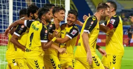 ഇഞ്ചുറി ടൈം ഗോള്‍; മുംബൈയെ സമനിലയില്‍ തളച്ച് ഹൈദരാബാദ്