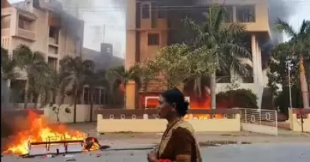 അക്രമം തുടര്‍ന്നാല്‍ സംവരണ പ്രക്ഷോഭം അവസാനിപ്പിക്കും: മനോജ് ജാരന്‍ഗെ