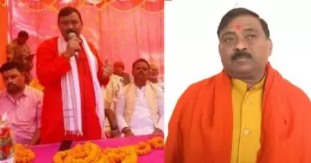 താടിയും തൊപ്പിയുമുള്ള ബീഫ് കഴിക്കുന്നവരെ ക്ഷേത്രപരിസരത്ത് കണ്ടാല്‍ തല്ലുമെന്ന് ബി.ജെ.പി  എം.എല്‍.എ