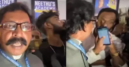 പുരുഷന്മാരെ തേജോവധം ചെയ്യുന്ന സിനിമ; മെന്‍സ് അസോസിയേഷന്‍ പ്രവര്‍ത്തകരും സിനിമാ പ്രവര്‍ത്തകരും തമ്മില്‍ സംഘര്‍ഷം