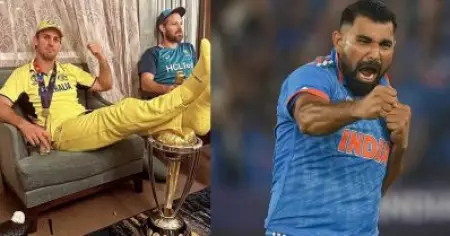 ലോകകപ്പില്‍ കാല്‍ ചവിട്ടി മിച്ചല്‍ മാര്‍ഷ്; പ്രതികരിച്ച് ഷമി