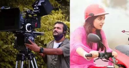 നസ്രിയക്ക്  ബൈക്ക് ഓടിക്കാൻ അറിയില്ല; പ്ലാറ്റ്‌ഫോം ഉപയോഗിച്ചത് ഇങ്ങനെ: വിനോദ് ഇല്ലംപള്ളി