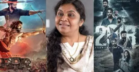 2018 ന്യൂനപക്ഷ വർഗീയതയെ പിന്താങ്ങുന്ന ചിത്രം, ആർ. ആർ. ആർ ഹിന്ദു വർഗീയ വാദത്തെയും: ഗായത്രി