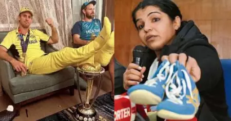'അന്ന് ട്രോഫിയിൽ കാല് കയറ്റിവെച്ചപ്പോൾ അസ്വസ്ഥരായവർക്ക് ഇന്ത്യൻ താരം ബൂട്ടുകൾ ഉപേക്ഷിച്ച് കരിയർ അവസാനിച്ചപ്പോൾ അസ്വസ്ഥതയില്ല'