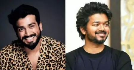വിജയ് സാർ 'എൻ നെഞ്ചിൽ കുടിയിരിക്കും' എന്ന് പറയുമ്പോൾ കിട്ടുന്ന ഫീലാണത്: കാളിദാസ് ജയറാം