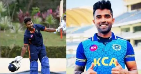 സച്ചിന് സെഞ്ച്വറി, കേരളം കൂറ്റന്‍ സ്‌കോറില്‍; വെള്ളം കുടിച്ച് അസം