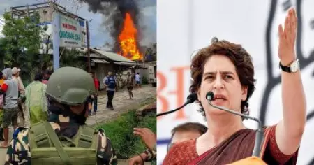 മണിപ്പൂര്‍ വെടിവെപ്പിലെ നാല് പേരുടെ മരണം; മോദിക്കെതിരെ രൂക്ഷ വിമര്‍ശനവുമായി പ്രിയങ്ക ഗാന്ധി