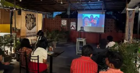 ഹൈദരാബാദിൽ 'രാം കെ നാം' ഡോക്യുമെന്ററി പ്രദർശിപ്പിച്ചതിന് നാല് പേർ അറസ്റ്റിൽ