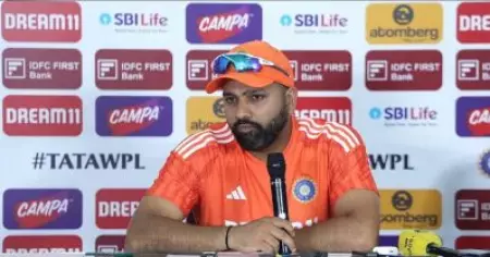 ഈ പരമ്പര പ്രാക്ടീസിനുള്ളതല്ല, ഇത് ഒരു അന്താരാഷ്ട്ര മത്സരമാണ്; മാധ്യമങ്ങളോട് സംസാരിച്ച് രോഹിത് ശര്‍മ