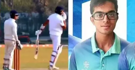 ആ ട്രേഡ് മാര്‍ക്ക് ഷോട്ട് പിന്നെ ആര് കളിക്കാനാ; ഇവന്‍ അച്ഛന്റെ മകന്‍ തന്നെ