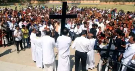 ക്രിസ്ത്യൻ മതപരിവർത്തനം; ഉത്തർപ്രദേശിൽ വൈദികൻ ഉൾപ്പെടെ 10 പേർ അറസ്റ്റിൽ