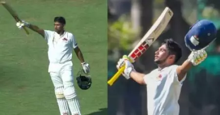 ഏട്ടന്റെ അതേ പകർപ്പ്; രഞ്ജിയിൽ കൊടുങ്കാറ്റായി ഇന്ത്യയുടെ ഭാവി വജ്രായുധം