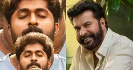 സീക്രെട്ടുമായി എസ്.എൻ.സ്വാമിയും ധ്യാനും, വെറൈറ്റി ഫസ്റ്റ് ലുക്ക്‌ പുറത്തുവിട്ട് മമ്മൂട്ടി