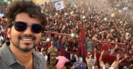 'നെഞ്ചില്‍ കുടിയിരിക്കും മക്കള്‍ക്കായി' വിജയ്‌യുടെ തമിഴ് വെട്രി കഴകം