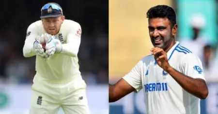 അഞ്ചാം മത്സരത്തില്‍ ഒരേ നേട്ടത്തിനൊപ്പം വ്യത്യസ്ത നേട്ടവും; ചരിത്രമെഴുതാന്‍ അശ്വിനും ഇംഗ്ലണ്ട് വിക്കറ്റ് കീപ്പറും