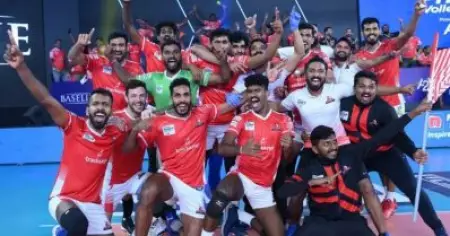കാലിക്കറ്റ് ഹീറോഡാ ഹീറോ! പ്രൈം വോളിയിൽ ദൽഹി തൂഫാൻസിനെ വീഴ്ത്തി കാലിക്കറ്റ് ഹീറോസിന് കിരീടം