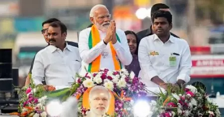 കോയമ്പത്തൂരില്‍ മോദിയുടെ റോഡ് ഷോയില്‍ വിദ്യാര്‍ത്ഥികളെ പങ്കെടുപ്പിച്ചതിൽ സ്‌കൂള്‍ അധികൃതര്‍ക്കെതിരെ നടപടി