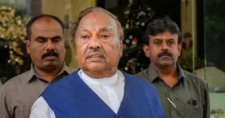 മകന് സീറ്റ് നിഷേധിച്ചതിൽ പ്രതിഷേധം; ബി.ജെ.പി വിടുമെന്ന് കർണാടക മുൻ ഉപമുഖ്യമന്ത്രി കെ. എസ് ഈശ്വരപ്പ