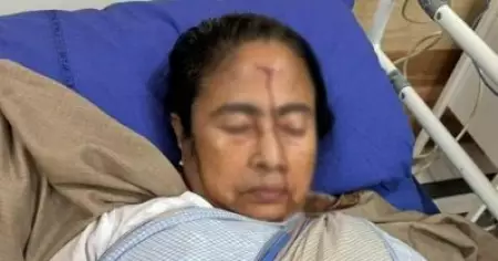 ഗുരുതരമായി പരിക്കേറ്റ മമത ബാനര്‍ജിയെ ആശുപത്രിയില്‍ പ്രവേശിപ്പിച്ചതായി റിപ്പോര്‍ട്ട്
