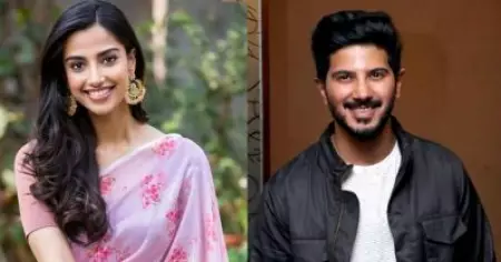 ദുൽഖർ സൽമാന്റെ നായിക മീനാക്ഷി ചൗധരിക്ക് പിറന്നാൾ ആശംസകൾ