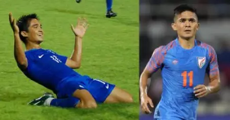 പാകിസ്ഥാനെതിരെ ഗോൾ നേടിക്കൊണ്ട് തുടങ്ങിയ പോരാട്ടവീര്യമാ! ചരിത്രനേട്ടത്തിനരികെ സുനിൽ ഛേത്രി