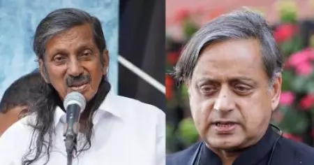 അദ്ദേഹത്തേക്കാള്‍ മുന്നേ ഇവിടെ ജയിച്ച വ്യക്തിയാണ് ഞാന്‍; ശശി തരൂരിന് പന്ന്യന്‍ രവീന്ദ്രന്റെ മറുപടി