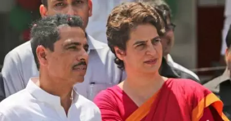 അമേഠിയില്‍ മത്സരിക്കാന്‍ താത്പര്യമുണ്ടെന്ന് റോബര്‍ട്ട് വദ്ര; ബി.ജെ.പിക്ക് തല്ലാന്‍ വടി കൊടുക്കരുതെന്ന് കോണ്‍ഗ്രസ് നേതാക്കള്‍